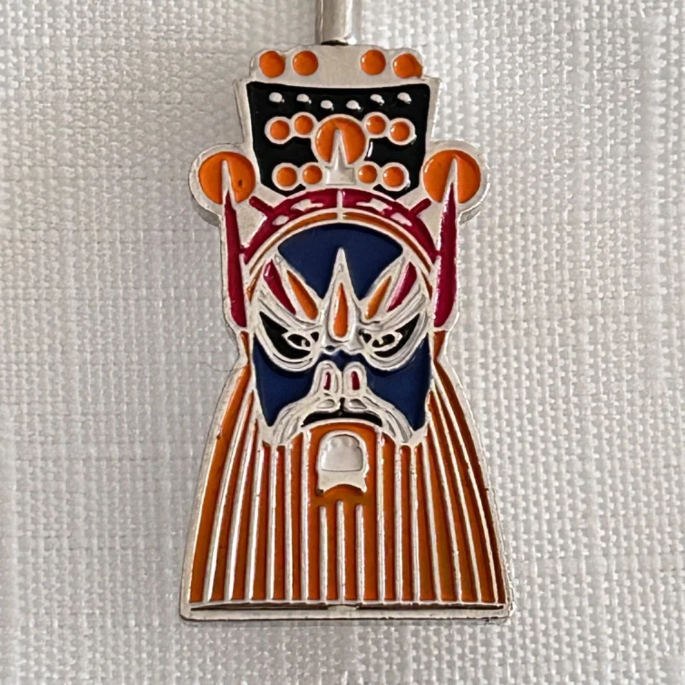 Chinese Opera Mask Bookmark Art Chinese Collectible Opera Facial Makeup